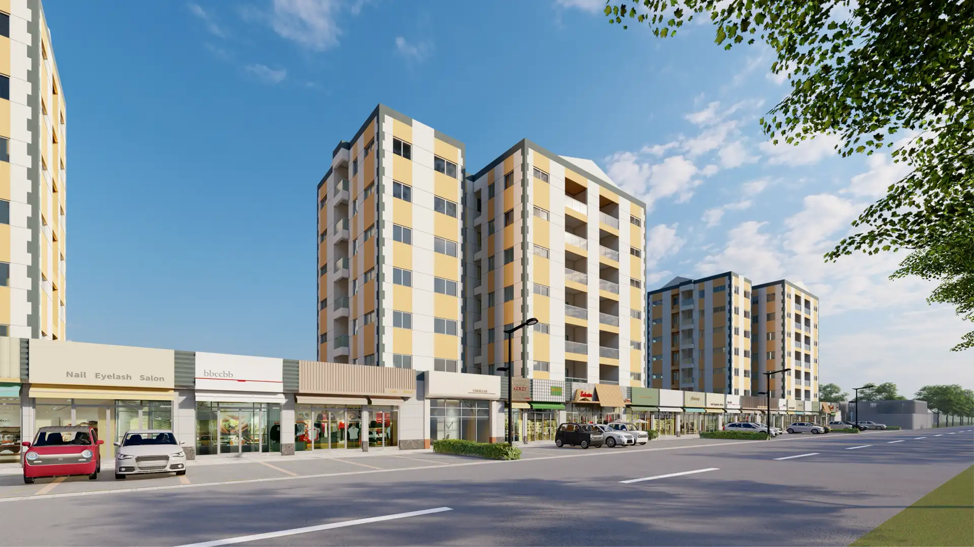 Alphabet City Apartments - Mixed Development View