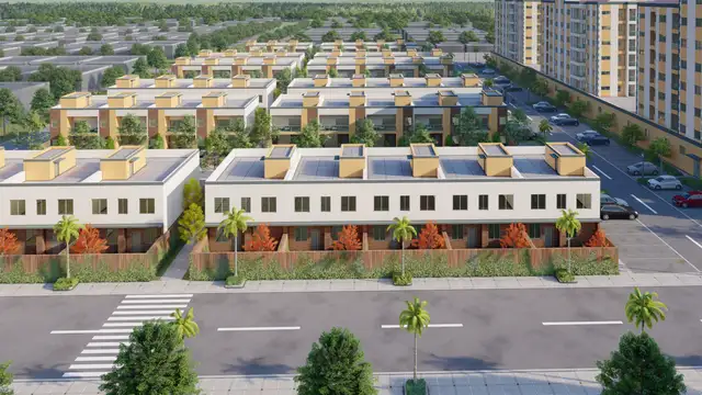 Modern Townhomes Offering Privacy and Contemporary Living