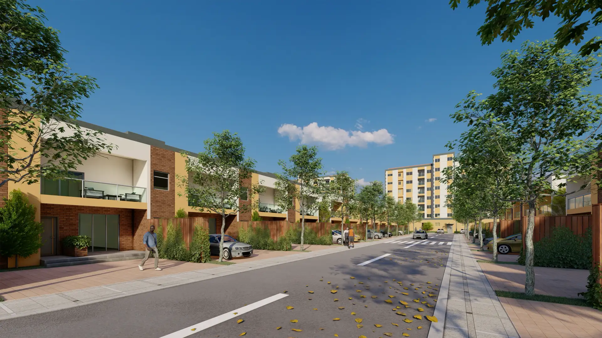 Alphabet City Townhomes - House View