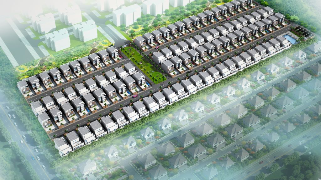 Bird or Aerial View of Willow Lane Gated Community