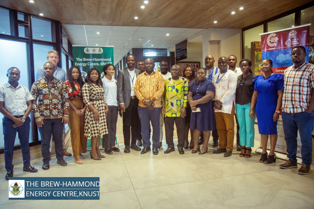Employees of Waylead Real Estate at the Ghana Solar PV Adoption event